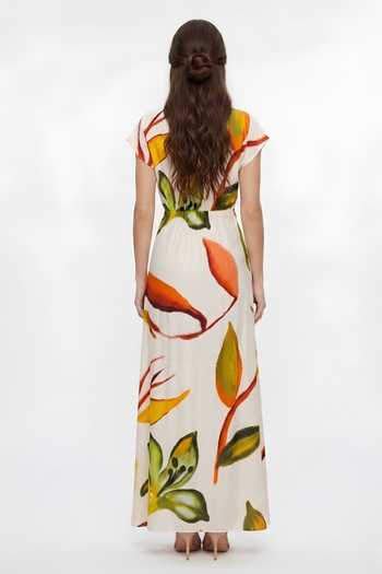 Poppi Botanical Print Dress 