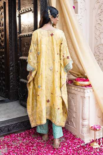 Tarrz Hand Embroidered Kaftan Set 