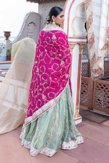 Tarrz Raw Silk Lehenga Set  