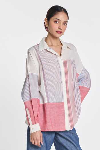 Payal Pratap Chamomile Patchwork Shirt 