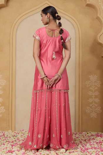 Nitisha Kashyap Naaz Embroidered Kurta Sharara 