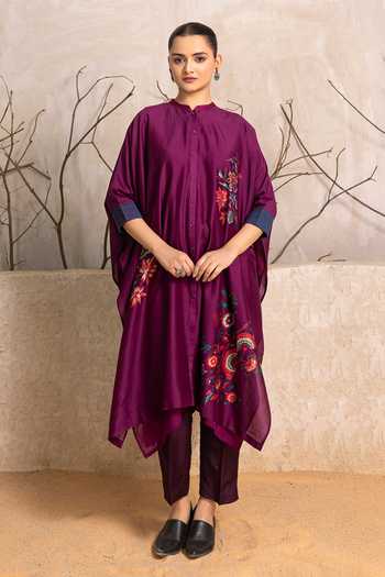 Haute Mess Floral Pattern Kaftan Set 