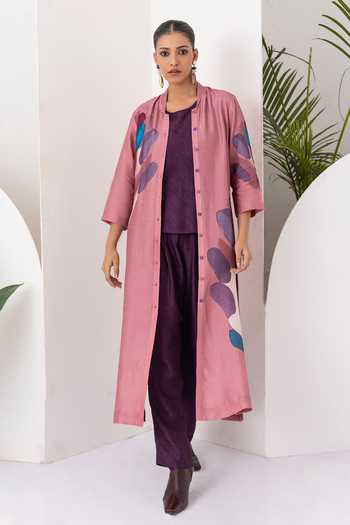 Haute Mess Abstract Print Kurta Set 