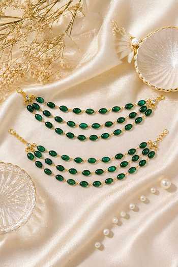 Queens Jewels Mahika Pair of Ear Chains
