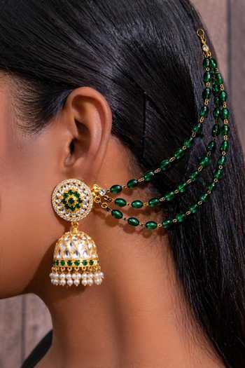 Queens Jewels Mahika Pair of Ear Chains