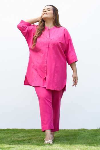 Vaaya Handwoven Cotton Top & Pant Set 