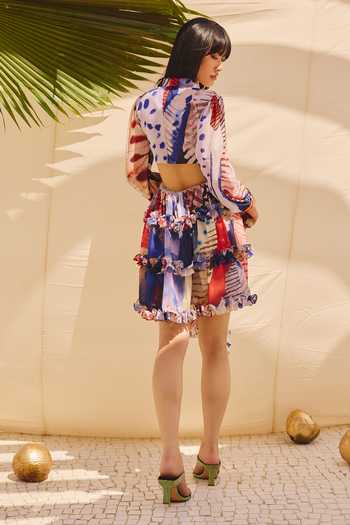 ZiP by Payal & Zinal Pleats & Palettes Dress 