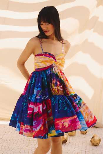 ZiP by Payal & Zinal Starlit Twirl Frill Dress