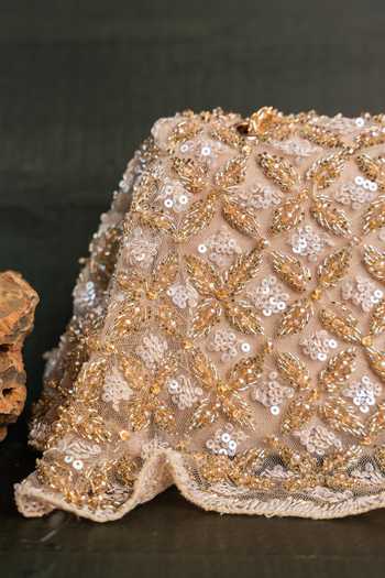 Shop Nayaab By Sonia Gold Drape Diva Kasse Bag Online at Aza Fashions Shop_Nayaab By Sonia_Gold Drape Diva Kasse Bag _Online_at_Aza_Fashions