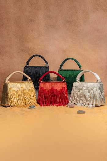 Nayaab By Sonia Red Salli En Vie Mini Kasse Bag Online at Aza Fashions Nayaab By Sonia_Red Salli En Vie Mini Kasse Bag _Online_at_Aza_Fashions
