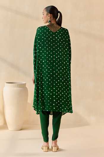 5elements Ayantika Bandhani Kurta Set 