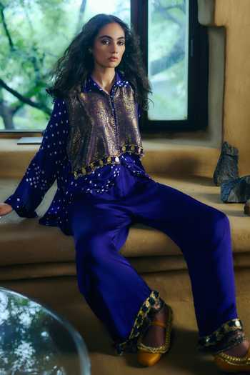 5elements Pavitra Bandhani Kurta Set 