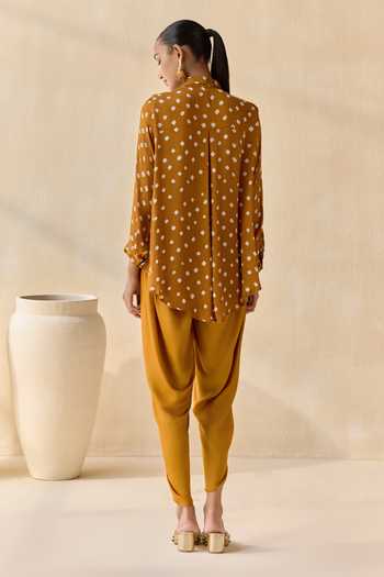 5elements Pavitra Bandhani Pattern Kurta Set