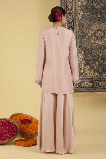 BAIDEHI Embellished Kurta Sharara Set 