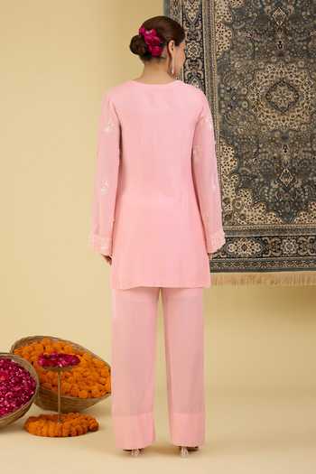 BAIDEHI Floral Embroidered Kurta Set 