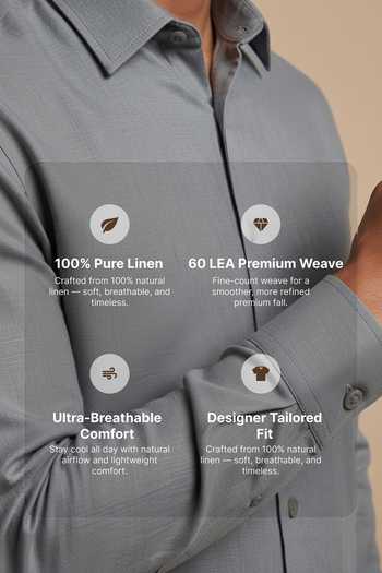 Buy Hilo Design Grey Cotton Driftline Shirt Online at Aza Fashions Buy_Hilo Design_Grey Cotton Driftline Shirt_Online_at_Aza_Fashions