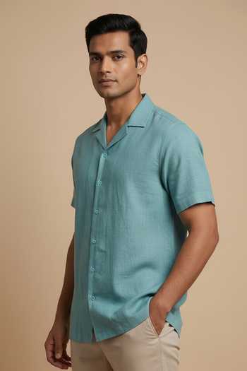 Hilo Design Seaform Linen Shirt 