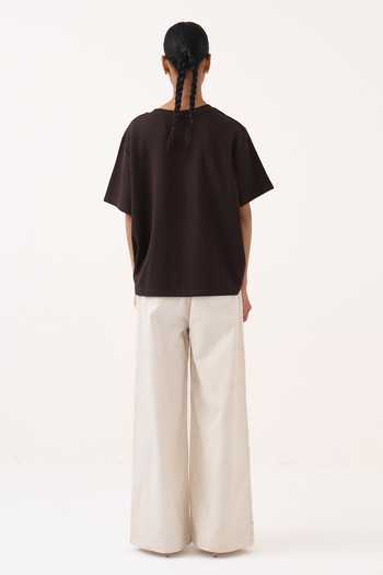 Three Embroidered Patch Pocket T-Shirt & Pant Set 