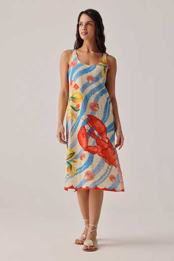 NOIB Keya Summer Zest Coverup Dress 