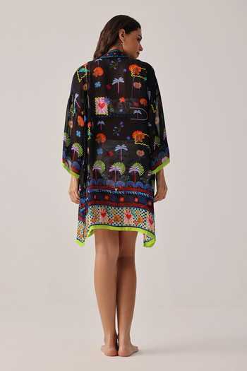 NOIB Sia Seascape Kimono Coverup 