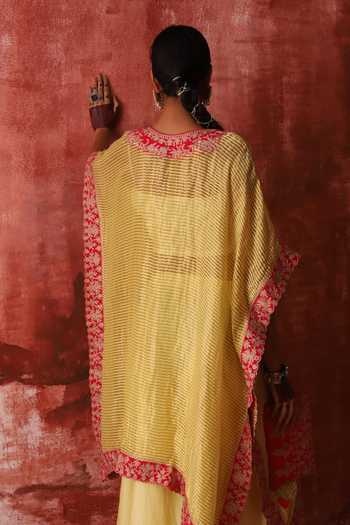 Studio Rang by Swati Bajre Da Sita Embroidered Kaftan Set 