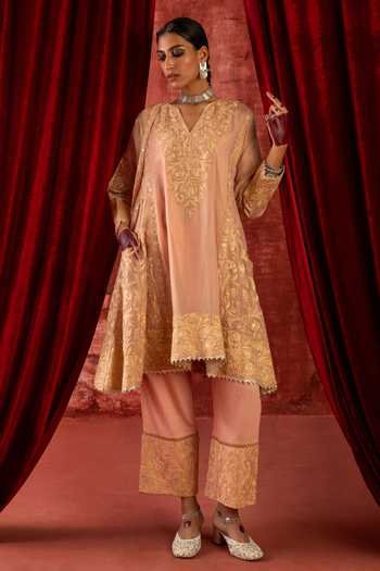 Studio Rang by Swati Madhubala Choga Kurta & Pant Set 