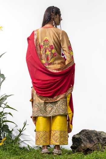 Studio Rang by Swati Chinar Raga Embroidered Kurta Set 