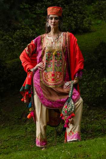 Studio Rang by Swati Deodarini Embroidered Kurta Set 