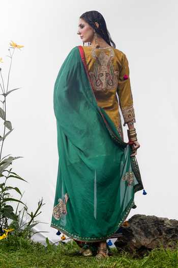 Studio Rang by Swati Pahadi Rang Embroidered Kurta Set 