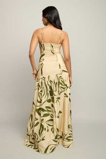Poppi Abstract Print Dress 