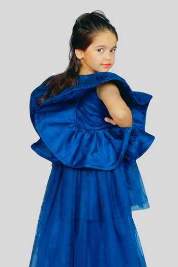 Pinkcow designs pvt ltd Ruffle Layered Gown