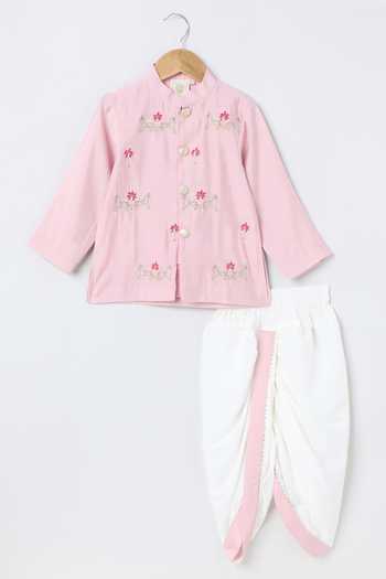 Byb Premium Floret Embroidered Kurta Set 