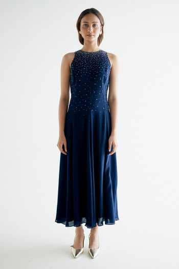 Forty Four Hand Work Embellished Dress 