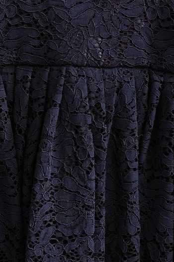 Byb Premium Navy Lace Embroidered Dress Online at Aza Fashions Byb Premium_Navy Lace Embroidered Dress _Online_at_Aza_Fashions