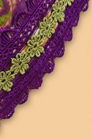 Byb Premium Purple Cotton Floral Print Kurta And Sharara Set at Aza Fashions Byb Premium_Purple Cotton Floral Print Kurta And Sharara Set _at_Aza_Fashions