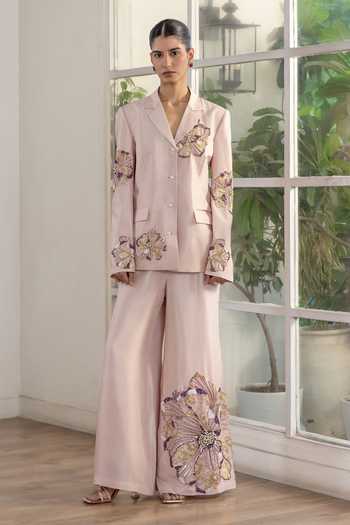 DAREISS Dynastia Hand Embroidered Blazer & Pant Set 