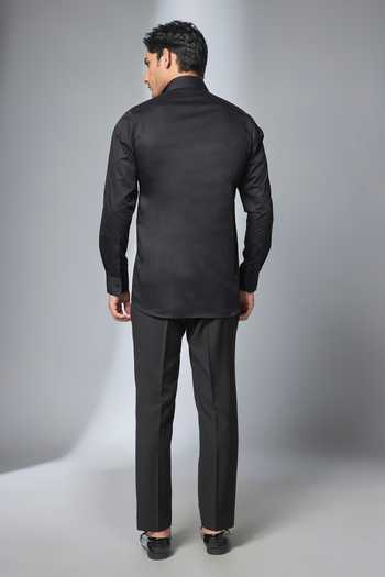 Salil Bhatia Hand Embroidered Shirt 