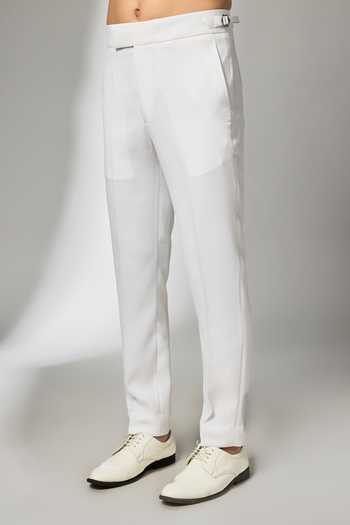 Salil Bhatia Ivory Sequins, Beads Hand Embroidered Tuxedo Set Online at Aza Fashions Salil Bhatia_Ivory Sequins, Beads Hand Embroidered Tuxedo Set _Online_at_Aza_Fashions