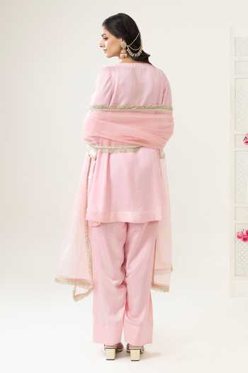 BAHAARA BY DIVYA NARULA Noora Embellished Yoke Kurta Set 