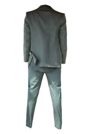 Kaaj Button X AZA Hand Embroidered Jodhpuri Set For Kids