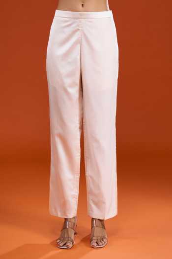 Buy Label Niti Bothra Yellow Silk Round Neck, Yes Embroidered Kurta Online at Aza Fashions Buy_Label Niti Bothra_Yellow Silk Round Neck, Yes Embroidered Kurta _Online_at_Aza_Fashions