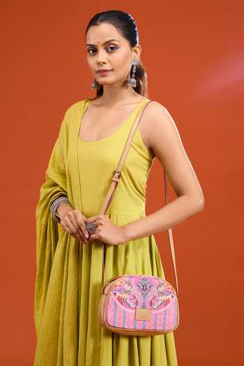 Buy Ritu Kumar Multi Color Printed Sling Bag Online at Aza Fashions Buy_Ritu Kumar_Multi Color Printed Sling Bag _Online_at_Aza_Fashions