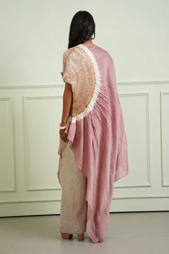 Twenty Nine Shibori Tissue Asymmetric Dress 
