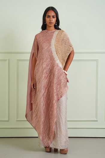 Twenty Nine Shibori Tissue Asymmetric Dress 