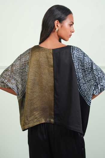 Twenty Nine Shibori Sleeve Crop Top 