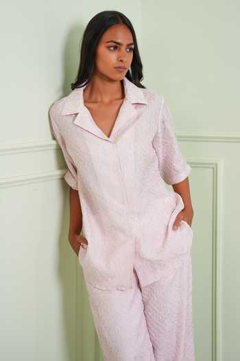 Twenty Nine Bandhani Pattern Pure Silk Shirt 