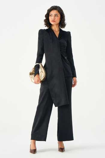 NOTEBOOK Phillipe Asymmetric Jacket With Pant 