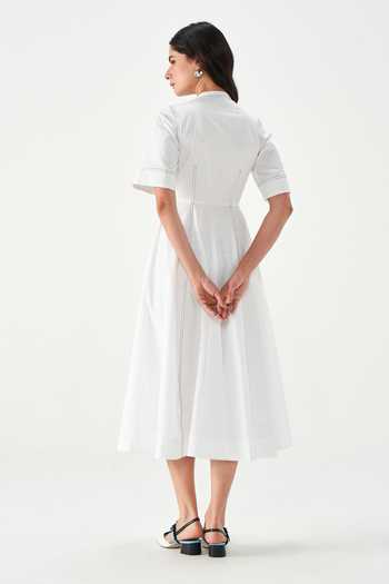 NOTEBOOK Elisa Cotton Midi Dress 