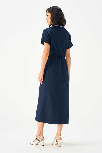 NOTEBOOK Clementine Draped Dress