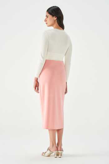 NOTEBOOK Florian Poly Knit Midi Dress 